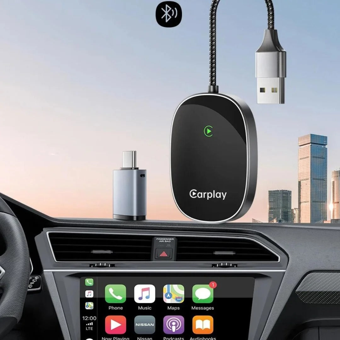 قم بتحويل الشاشة إلى وضع carplay لاسلكيًا