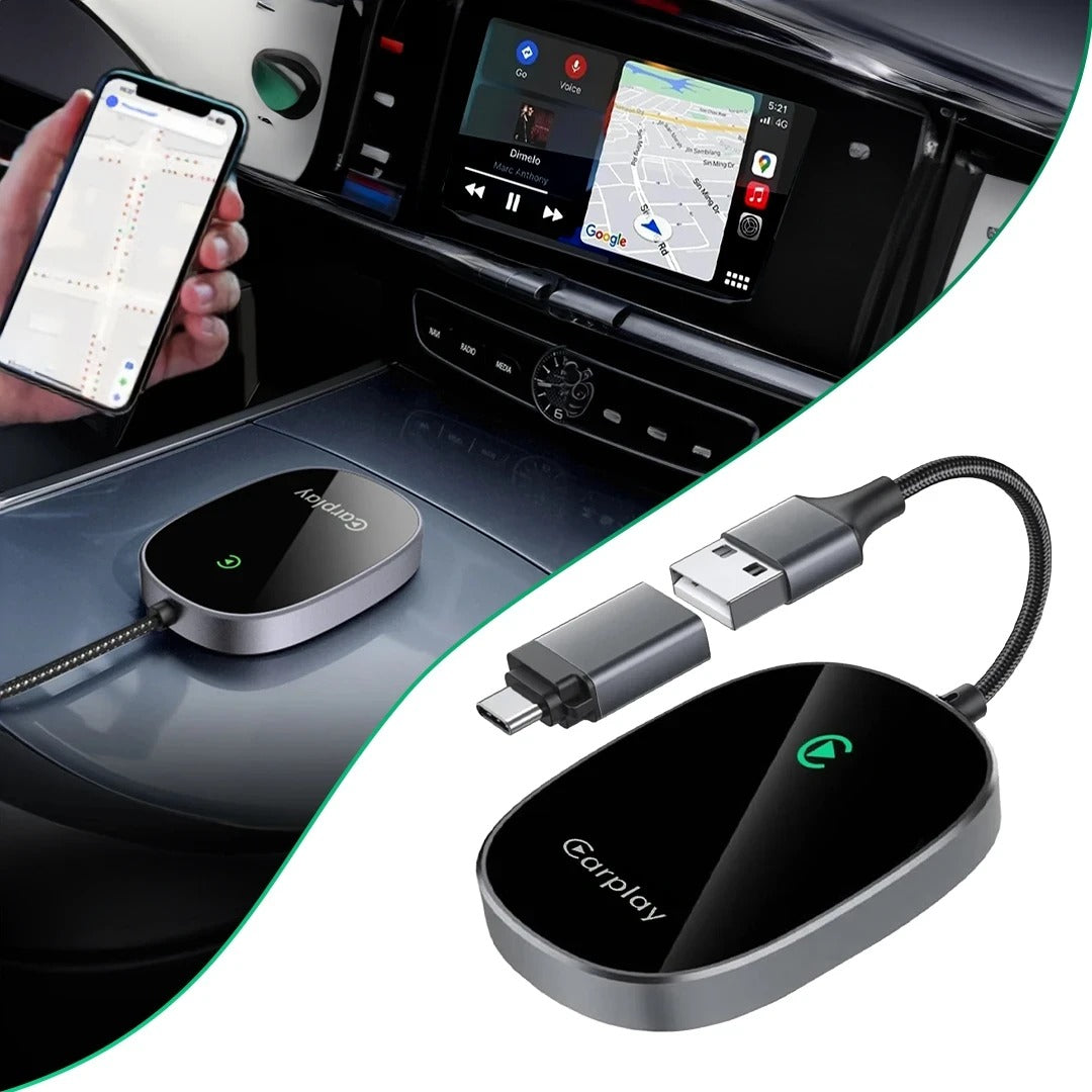 قم بتحويل الشاشة إلى وضع carplay لاسلكيًا