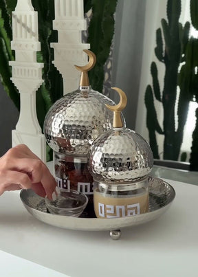 مجموعة زجاجية مميزة من 6