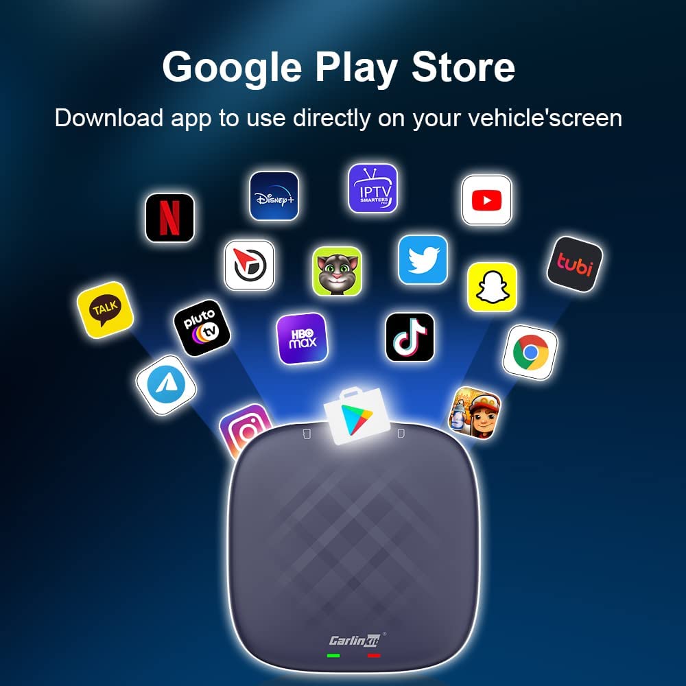 Carlinkit IOS ، Android 12 ، 64GB Carplay